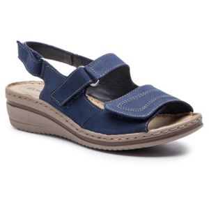 Sandály GO SOFT WI21-3020-01 Přírodní kůže - nubuk