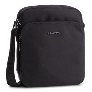 Pánské tašky Lanetti RM0859 Textilní materiál,Ekologická kůže