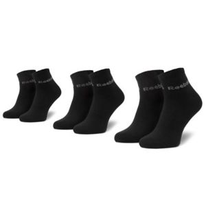 Ponožky Reebok DU2921 r.43-46 Elastan,Polyamid,Polyester,Bavlna